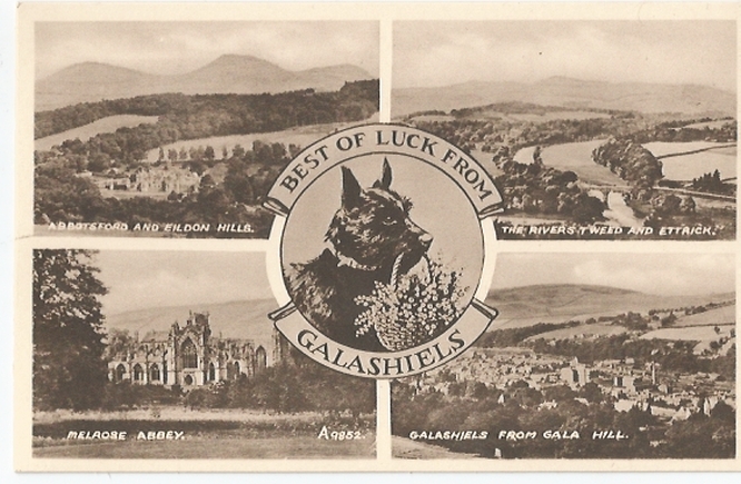  Galashiels - Abbotsford and Eildon Hills, Melrose Abbey, Galashiels 